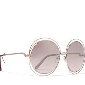 Chloe Accessories - Chloe Carlina gold round glasses. Like new. Chloe Accessories - Chloe Carlina gold round glasses. Like new.